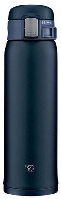 ZOJIRUSHI 象印 一鍵式保溫保冷隨行杯 標準型 SMSF48AD, 1個, 480ml, 海軍藍