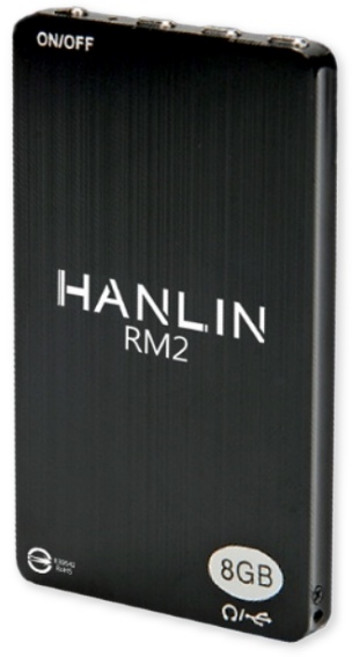 HANLIN RM2 簡易迷你蒐證聲控USB錄音卡, 黑