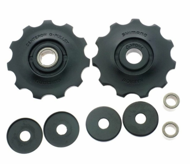 Shimano Alfine CT-S500 自行車拉鏈器導輪組 提升變速順暢度與騎乘體驗, 黑色, 1個