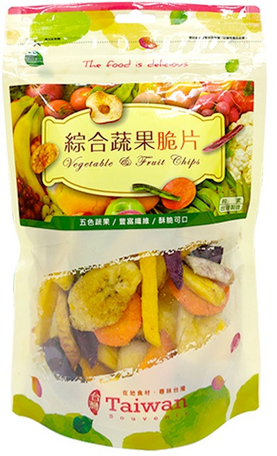 埔里鎮農會 綜合蔬果脆片, 90g, 1套裝