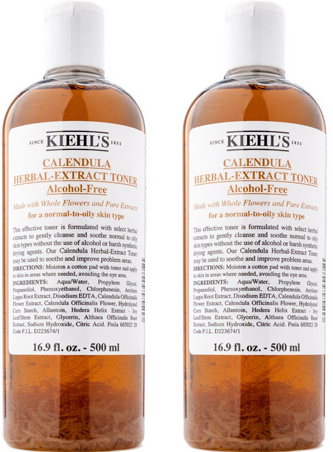 Kiehl's 契爾氏 金盞花植物精華化妝水, 2瓶, 500ml