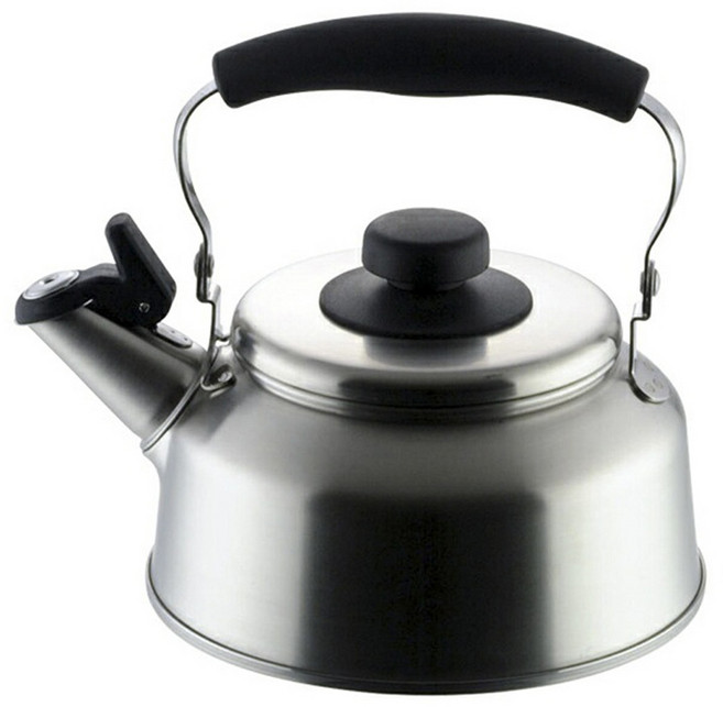 YOSHIKAWA 吉川 She's cooking笛音壺, 1個, 銀, 1.6L