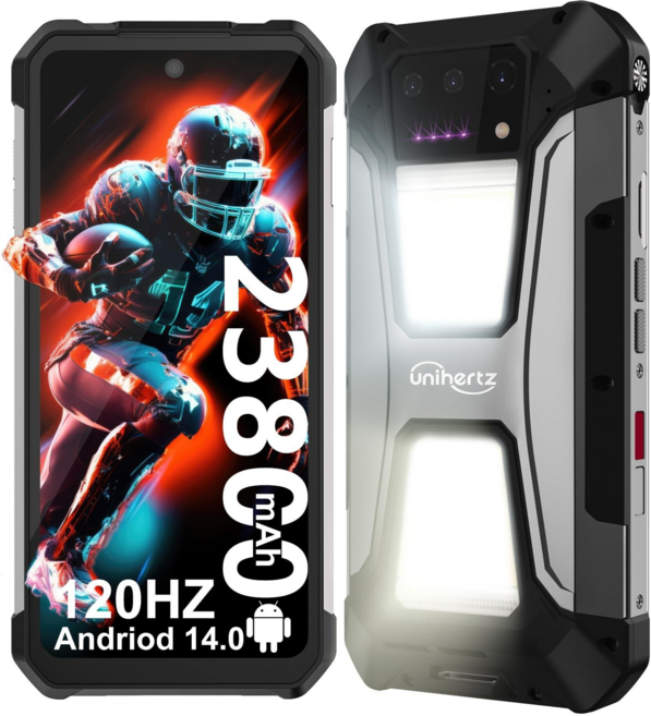 Unihertz 8849 Tank 2 Pro 三防投影手機, 黑色, 512GB