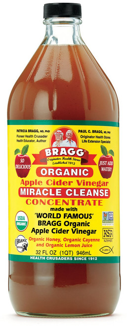 BRAGG 蘋果醋, 1個, 946毫升