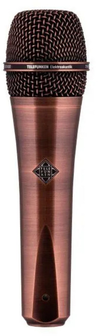 Telefunken 德律風根 M80 動圈式麥克風 電鍍古銅 專業舞台錄音麥克風 反拍樂器, 詳見包裝