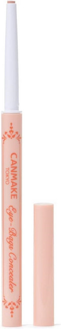 CANMAKE 眼袋遮瑕膏 03蜜桃橙 淚袋臥蠶筆 防水保濕, 1個
