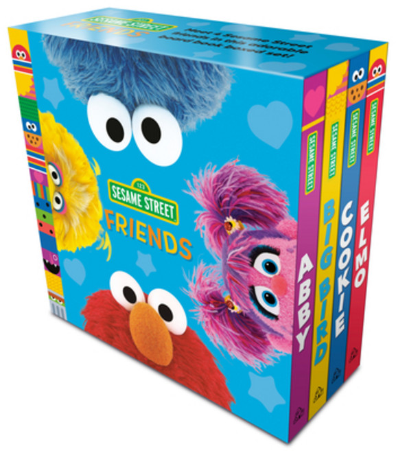 (英文圖書)Sesame Street Friends Boxed Set 精裝版, Random House Books for Youn..., 英文