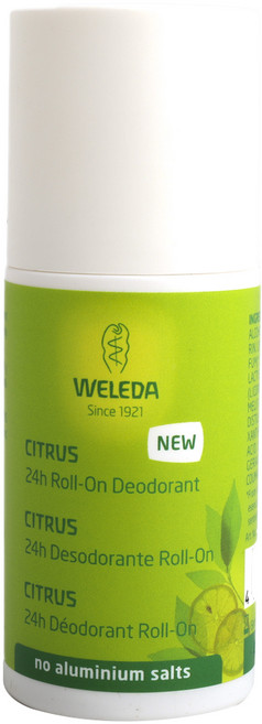 WELEDA 薇蕾德 柑橘香氛滾珠除臭劑, 1入, 50ml
