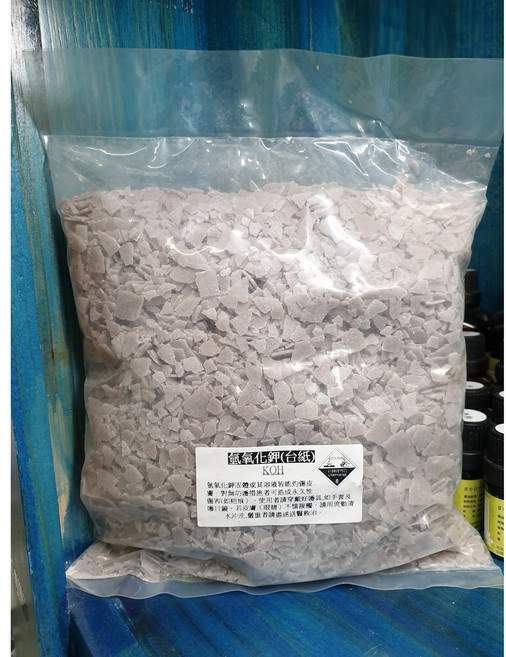 草本自然 氫氧化鉀 KOH 製作液體皂原料, 1kg
