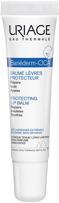 URIAGE 優麗雅 Bariederm Cica Baume Levres潤唇膏, 1個, 15ml