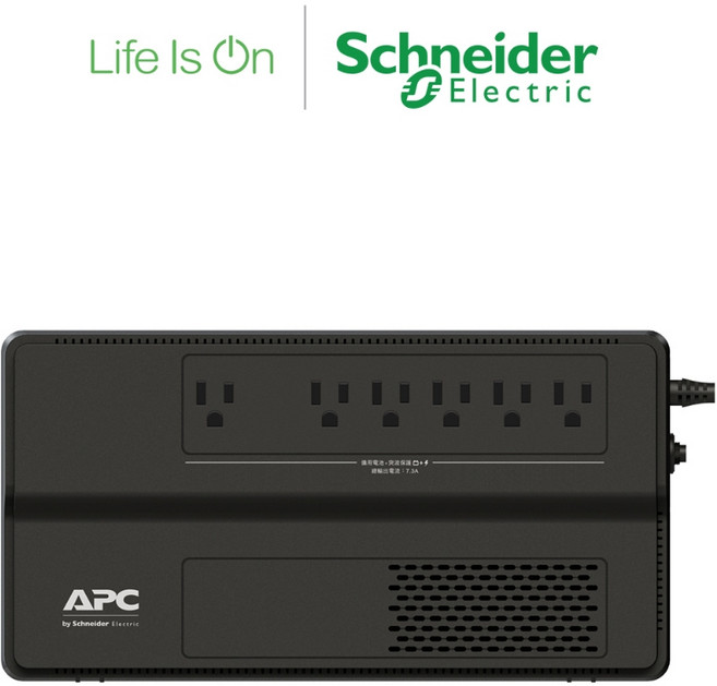 APC by Schneider Electric Easy UPS 800VA 在線互動式不斷電系統 BV800-TW, 1個