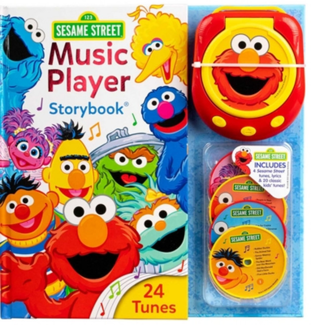 (英文圖書)Sesame Street Music Player Storybook 精裝版, Studio Fun International, 英文