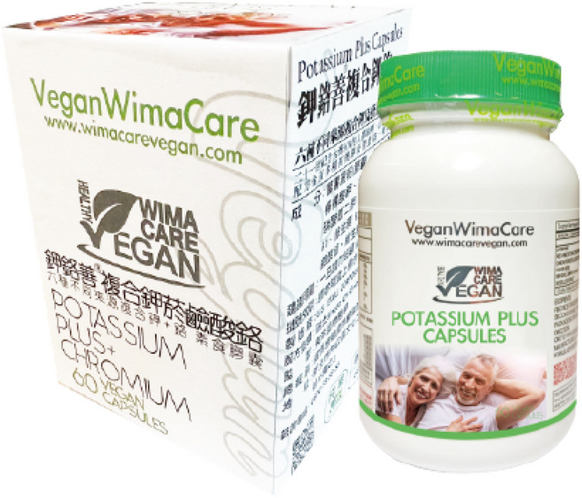 VeganWimaCare 鉀鉻善複合鉀鉻素食膠囊, 1盒裝, 60顆