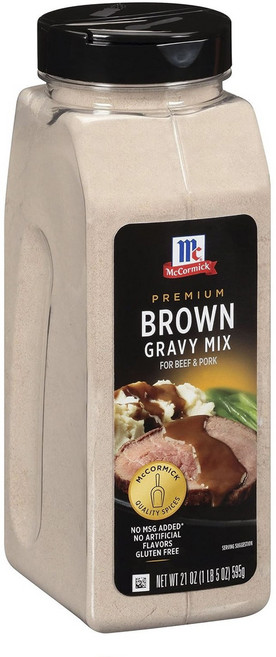 McCormick 味好美 頂級棕色肉汁粉, 595g, 1個