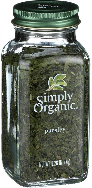 Simply Organic 歐芹碎, 1罐, 7g