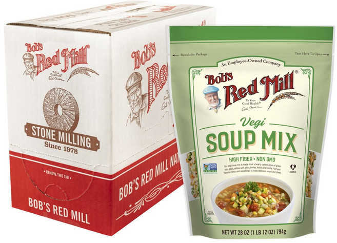 Bob's Red Mill 綜合蔬菜湯, 1個, 794克