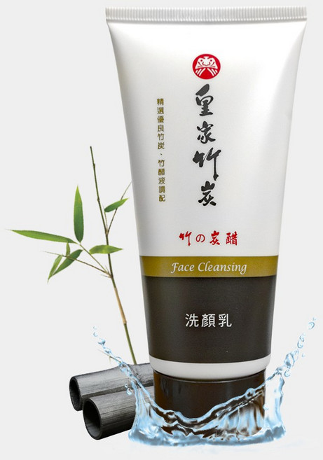 皇家竹炭 竹炭竹醋洗顏乳 台灣製造 深層清潔 舒緩敏感肌, 150g, 1個