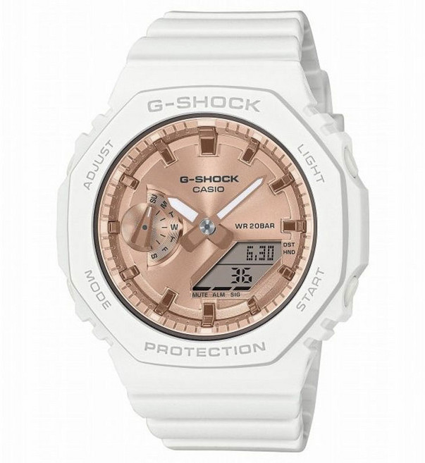 CASIO 卡西歐 G-SHOCK WR 20BAR 女性防護運動手錶 GMA-S2100MD-7AJF