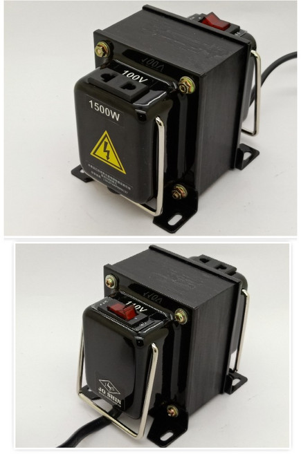 MIT JOSHIN 1500W 降壓器 110V轉100V 附發票 多色可選, 1500W黑色