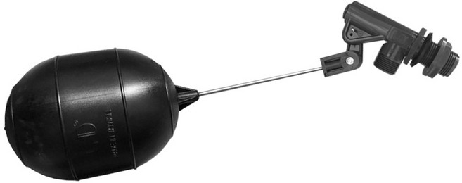 立達牌 不生鏽可調式浮球開關 水塔 PVC進水器 大流量, 1個