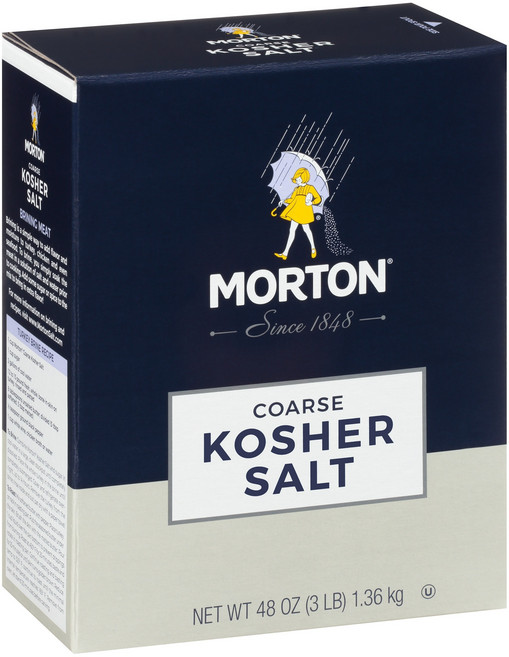 MORTON SALT 粗鹽, 1個, 1.36kg