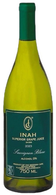 習禾 INAH銀那 白蘇維濃Sauvignon Blanc純釀高級葡萄飲 無酒精葡萄飲, 1個, 750ml