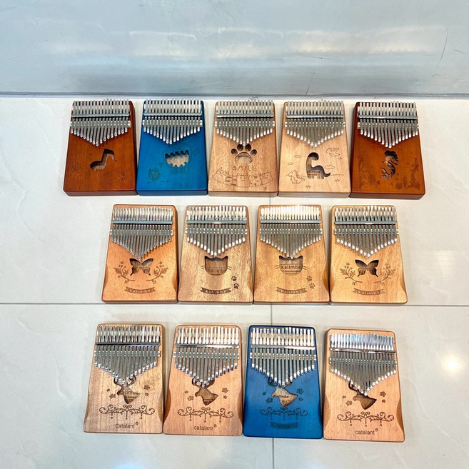 【開學季社團必買】17音21音拇指琴卡林巴琴手指鋼琴，贈多項好禮，台灣現貨, 隨機出貨17音, 1個