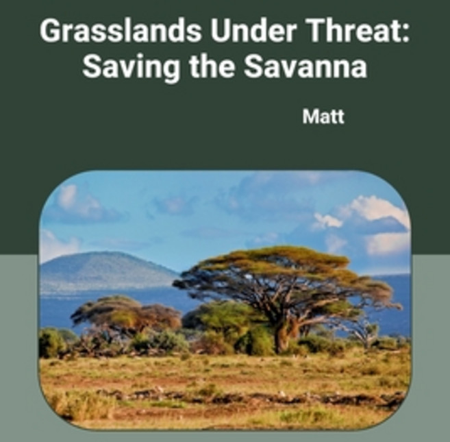 (英文圖書) Grasslands Under Threat: Saving the Savanna 平裝版, Tredition Gmbh, 英文