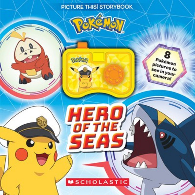 (外文書)Pokémon: Hero of the Seas (a Picture This! Storybook) Paperback, Scholastic Inc., English