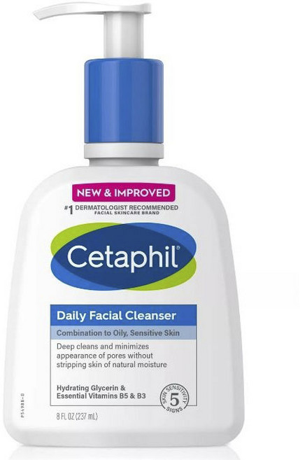 Cetaphil 舒特膚 日常潔面乳, 1個, 237ml