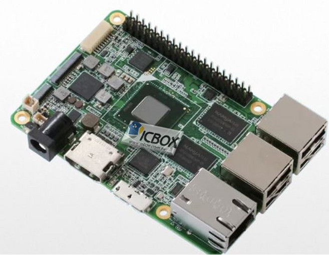 ICBOX UP board 可取代樹莓派 完整X86架構PC可安裝WINDOWS 10, 0400601257001, 1個
