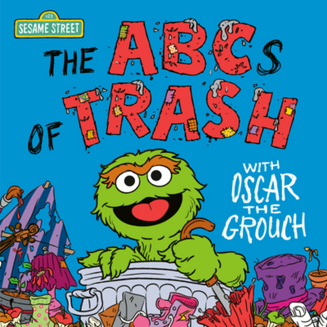 (英文圖書)The ABCs of Trash with Oscar the Grouch (Sesame Street) 精裝版, Random House Books for Youn..., 英文