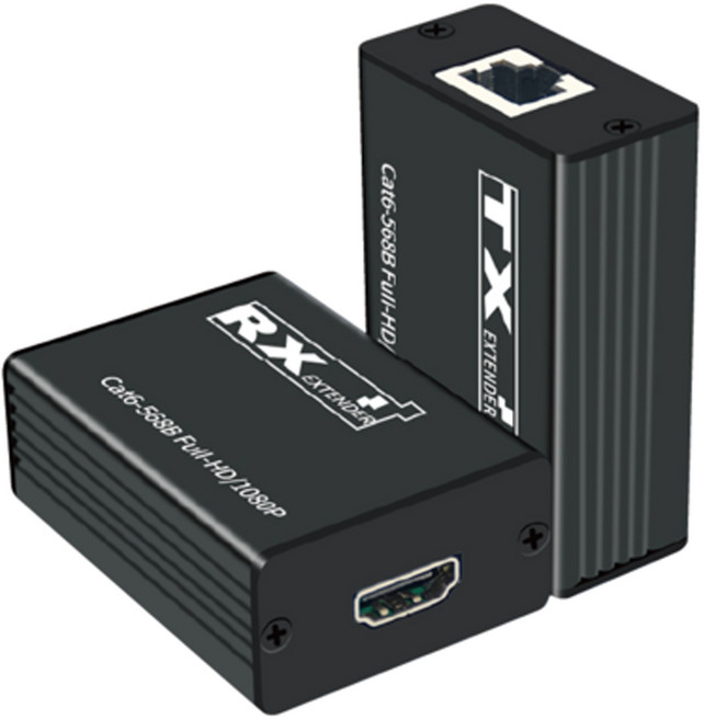 昌運 HD-ES30 HDMI 30米 網線延長器 免電源 監視器訊號延長 高清影音傳輸, 1個, 數量