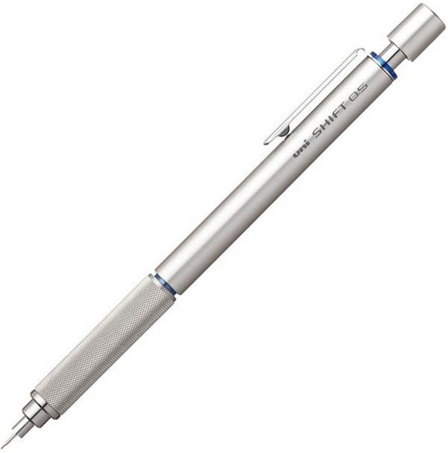 Uni 三菱 ball SHIFT 製圖自動鉛筆 M5-1010 銀色 26, 1個, 0.5mm