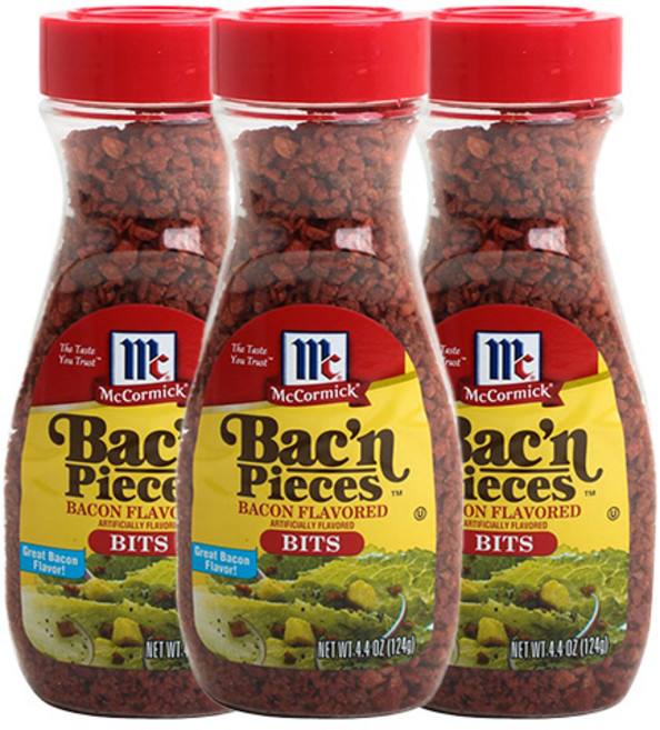 McCormick 味好美 培根風味薄調味料, 3個, 124克