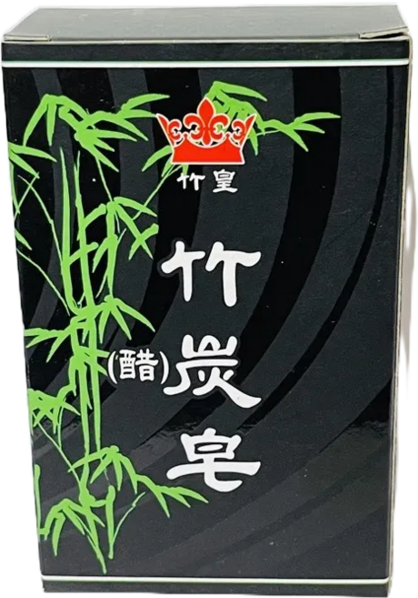 竹皇 竹炭（醋）皂, 120g