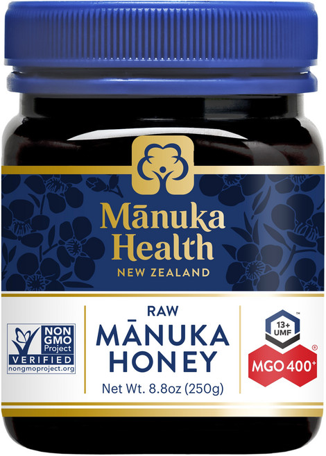 Manuka Health 紐西蘭原生麥盧卡蜂蜜 MGO 400+ UMF 13+, 250g, 1個