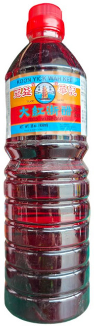 香港冠益 紅醋 (350ml) - 傳統工藝釀造，料理調味、佐餐皆宜, 1個, 950ml