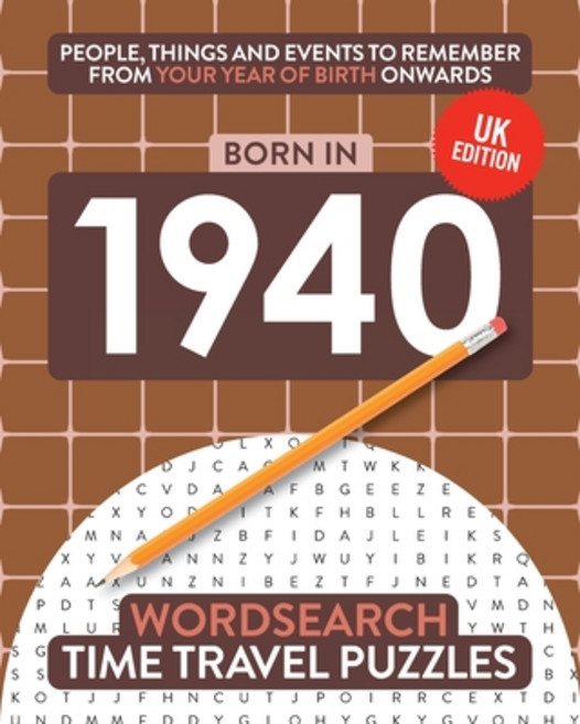 Born in 1940: Your Life in Wordsearch Puzzles 平裝版, Big Red Button Books, 英文