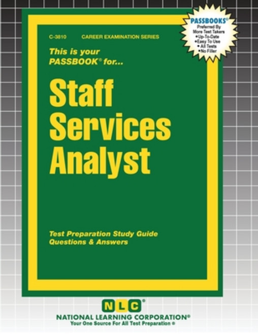 (英文圖書) Staff Services Analyst 平裝版, National Learning Corp, 英文
