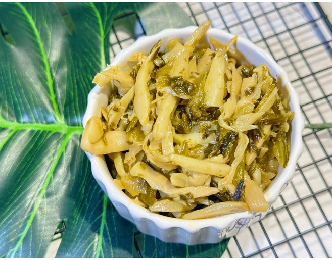 酸菜筍 香筍 調味筍 - 開胃小菜 真空包裝 方便即食, 600g, 1個