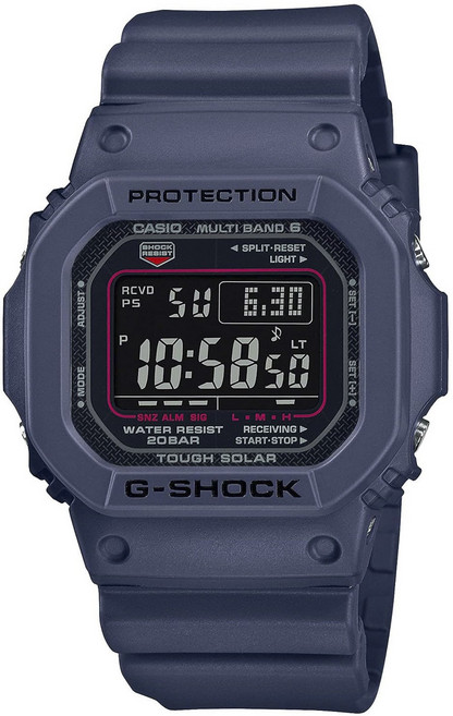 CASIO 卡西歐 G-SHOCK 超級LED照明抗衝擊太陽能20bar男性運動手錶 GW-M5610U-2JF