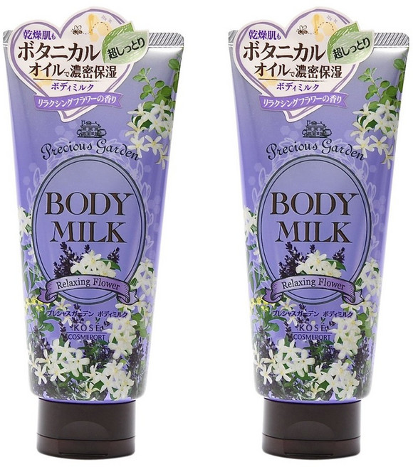 KOSE 高絲 保濕香氛身體乳 放鬆花香, 2條, 200g