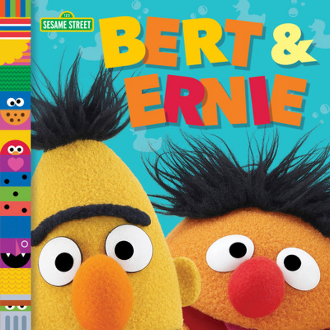(英文圖書) Bert & Ernie (Sesame Street Friends) Board Books, Random House Books for Young Readers, 英文, 硬頁書