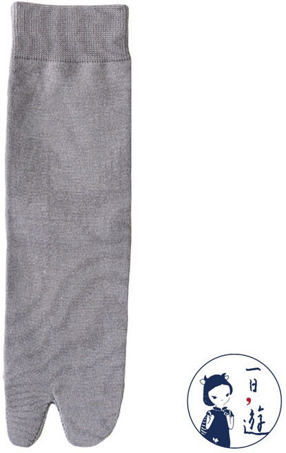 NicoFun 愛定做 春夏款寬口羅紋分趾襪 木屐襪 棉襪(男襪24.5-27cm)