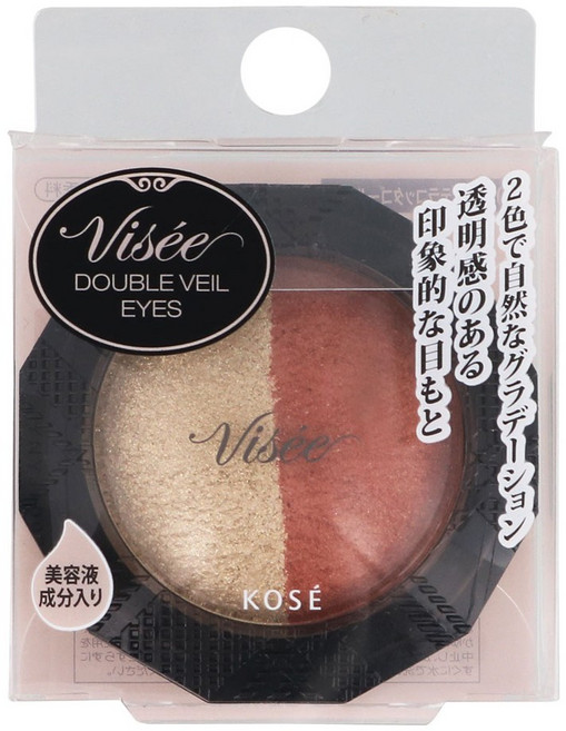 KOSE 高絲 光澄輕紗眼影盒, 1盒, OR-3 香橙舒芙蕾