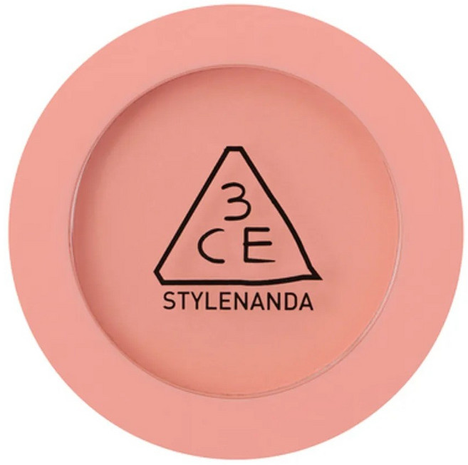 3CE 11色 - 自然紅潤 持久顯色 打造精緻妝容, PURE CAKE腮紅, 1個