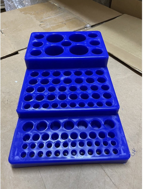 離心管架 階梯型多功能試管架 實驗室用品, 1個