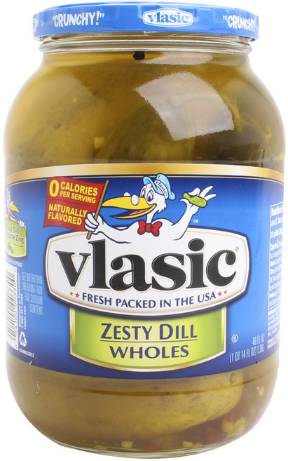 Vlasic 香濃中粒醃黃瓜, 1個, 1.36L