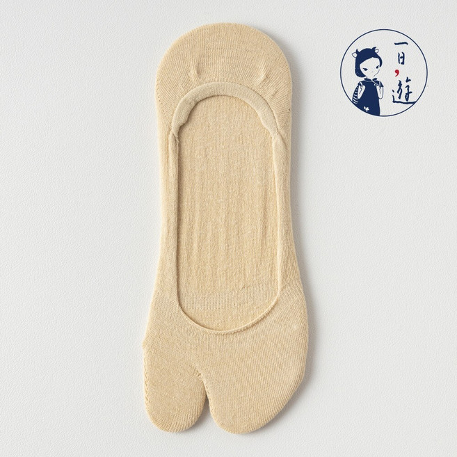 NicoFun 愛定做 透氣薄款三雙組-隱形木屐襪/女棉襪(22-24.5cm)